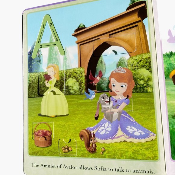 Disney Junior S Is For Sofia Book Letter Trace 100 flaps - Picture 5 of 6